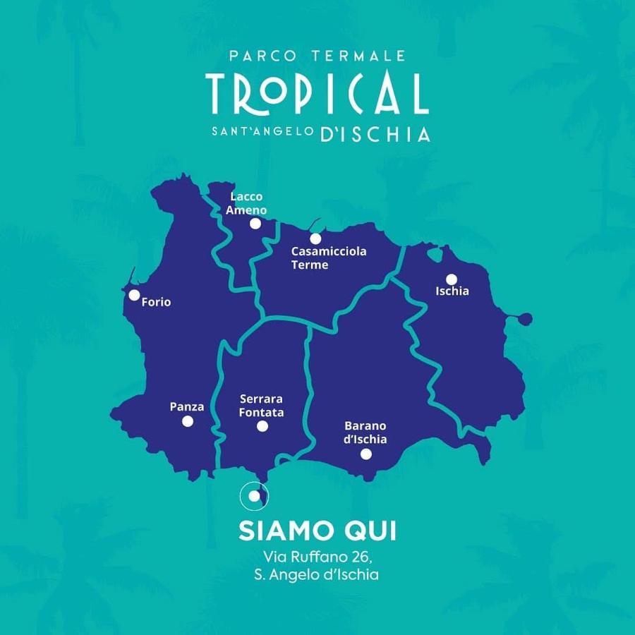 לינה וארוחת בוקר איסקיה Parco Termale Tropical מראה חיצוני תמונה
